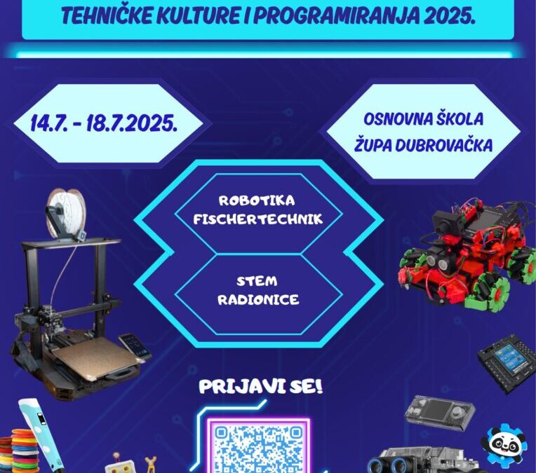 Ljetna škola tehničke kulture i programiranja 2025.