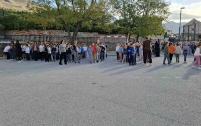 Vježba evakuacije u slučaju potresa