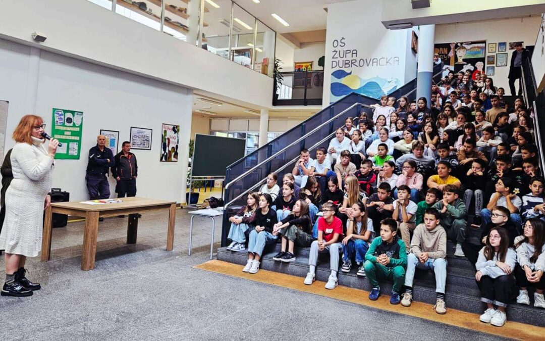 Priredba za Mjesec hrvatske knjige i završetak Školskog literarnog natječaja 