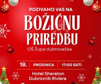 BOŽIĆNA PRIREDBA – poziv