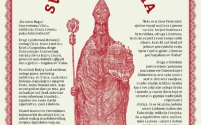 Ususret Festi sv. Vlaha 2026.