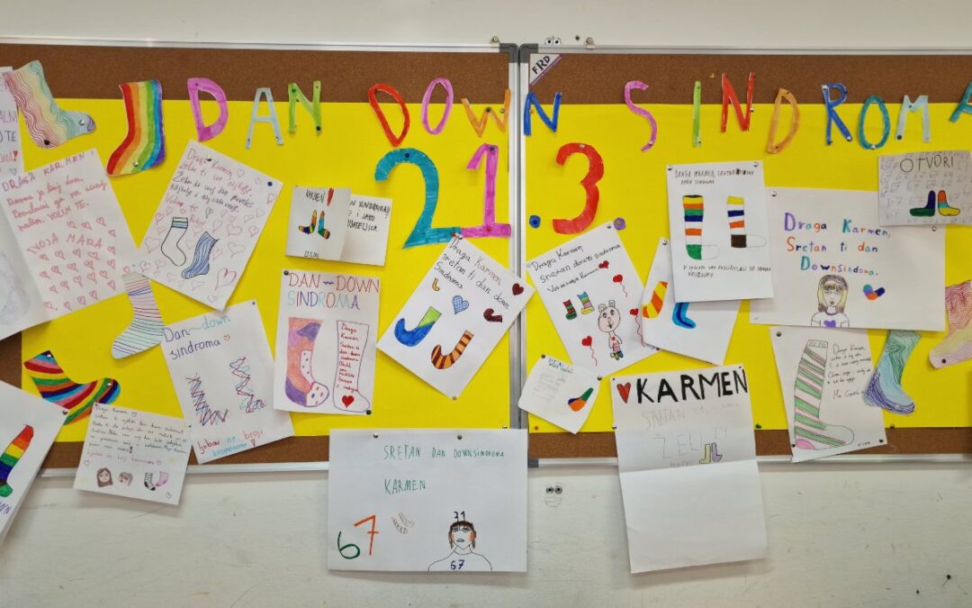 “Različiti, a zajedno – priča iz 6.b razreda (Dan Down sindroma) “
