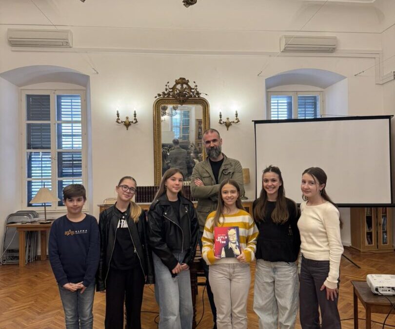 Predstavljanje stripa Divlji lektor