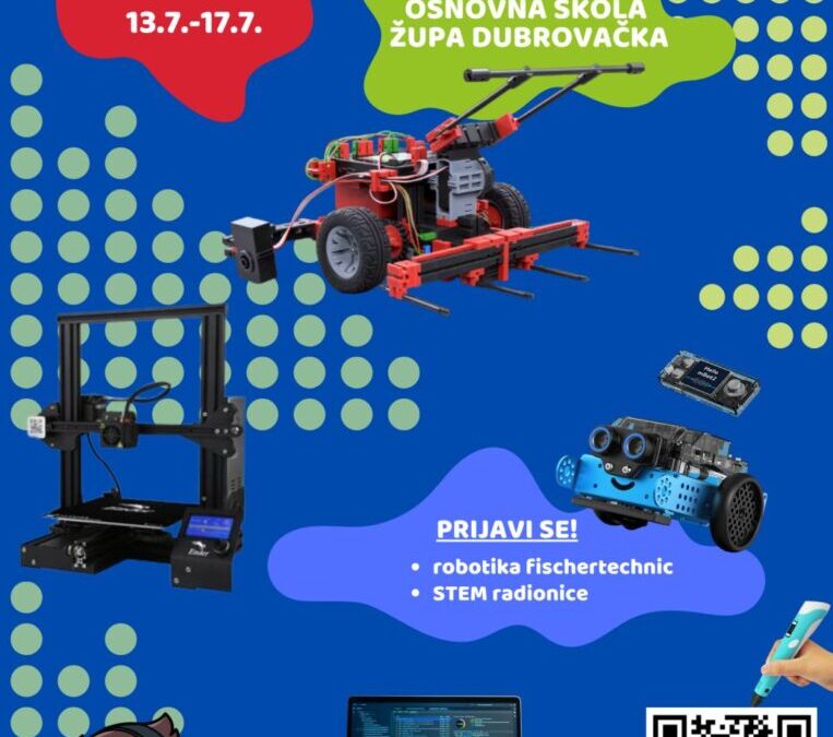 Ljetna škola tehničke kulture i programiranja u Župi dubrovačkoj 2026.