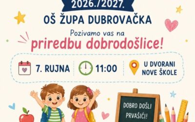 OBAVIJEST: Prvi dan nastave 07.09.2026.